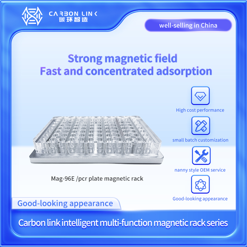 96 Side magnetic Rack 96 well magnetic rack China Sales Champion (Mag-96E)