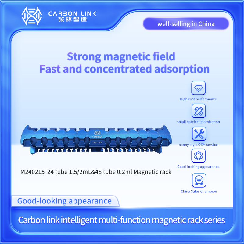 24 1.5 /2ml tube magnetic rack 48 0.2 ml magnetic rack China Sales Champion